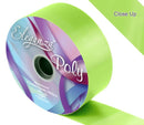 ELEGANZA POLY RIBBON LIME GREEN 50MM X 91M (100YDS)