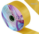 ELEGANZA POLY RIBBON GOLD 50MM X 91M (100YDS)