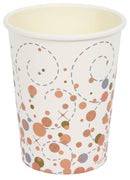 CUPS SPARKLING FIZZ ROSE GOLD 9OZ 266ML 8PCS