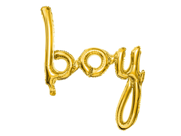 34" Boy Script Gold Foil Ireland