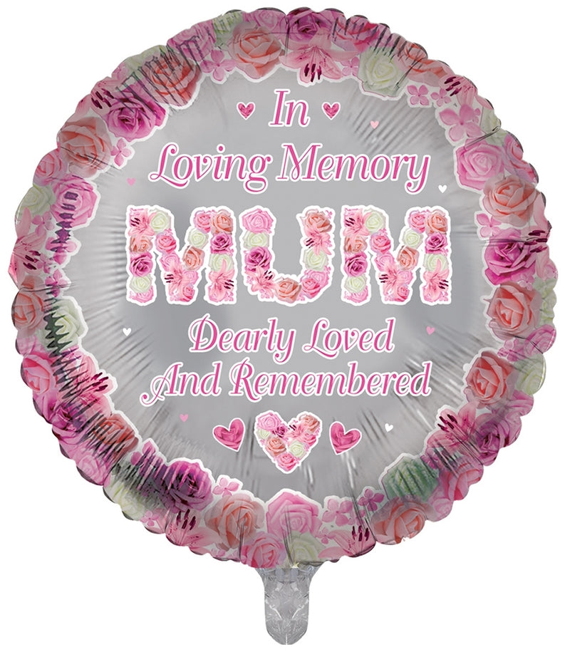 In Loving Memory Mum Foil