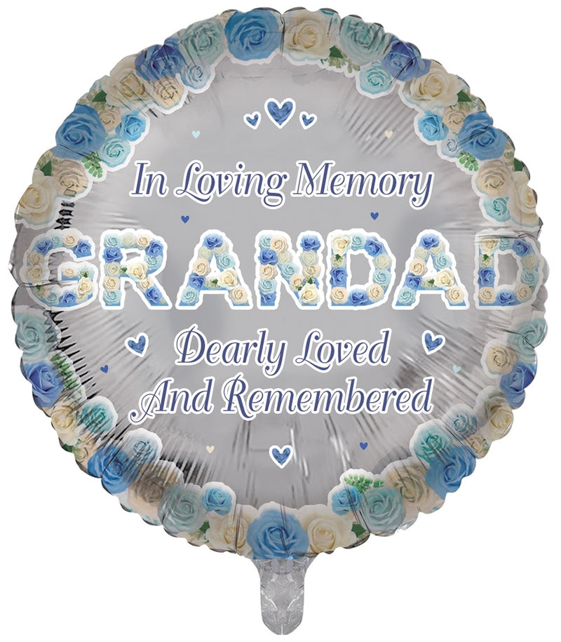 In Loving Memory Grandad Foil