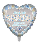 In Loving Memory Child Foil Blue