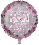 18" ROUND IN LOVING MEMORY NAN
