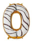 30" LARGE NUMBER CAKES NUMBER 0 FOIL